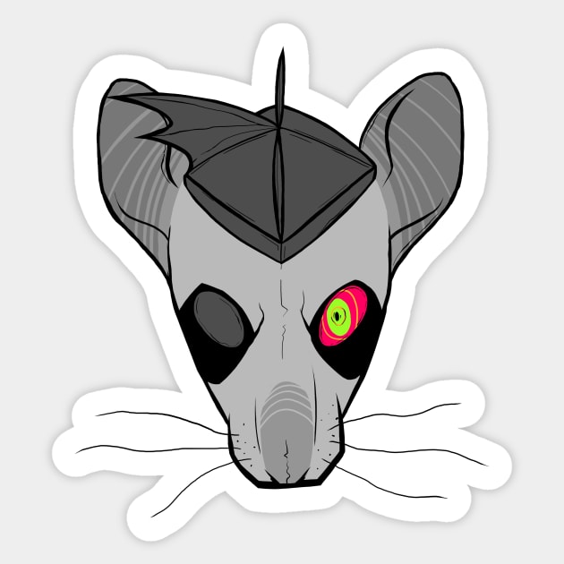 Copia Rat V1 Sticker by gates2hell